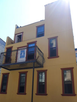 apartment yellow